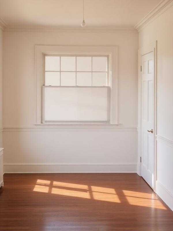 Restored sunlit room
